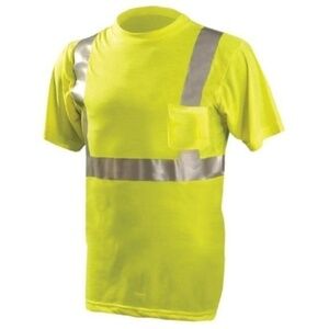 OccuNomix  Short Sleeve Outdoor Safety Work T-Shirt NWOT